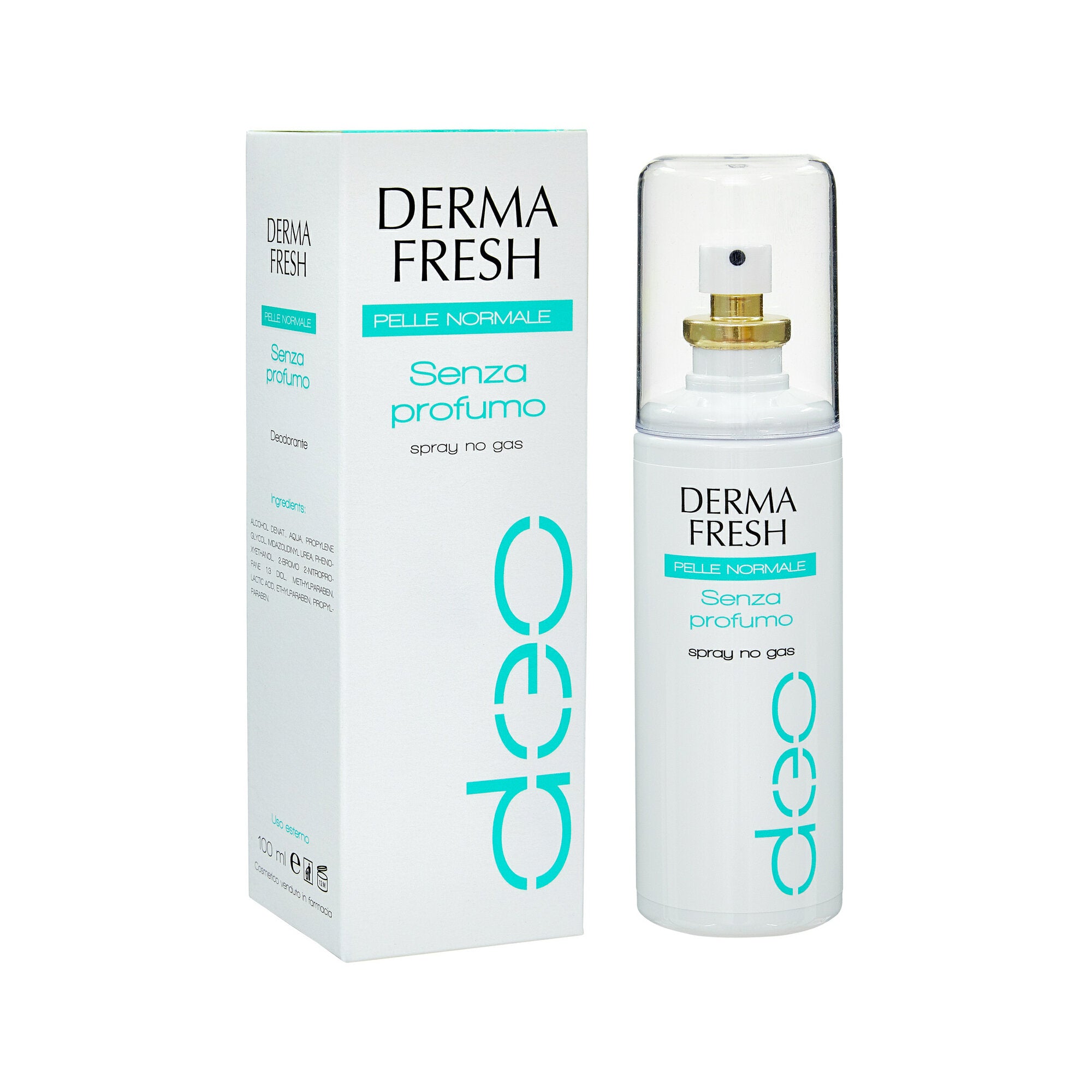 Dermafresh Deodorante per pelle normale senza profumo 100ml-5