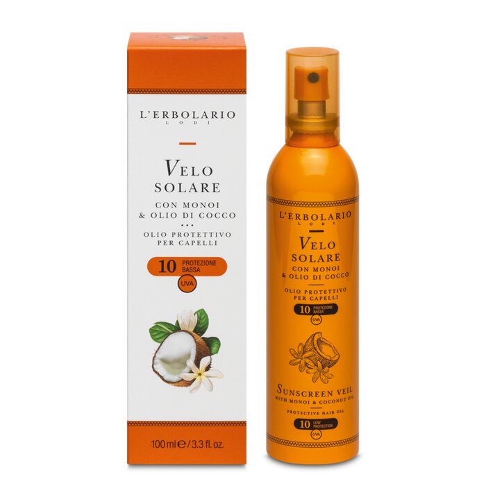 L'Erbolario Velo Solare Per Capelli SPF10 100ml-2