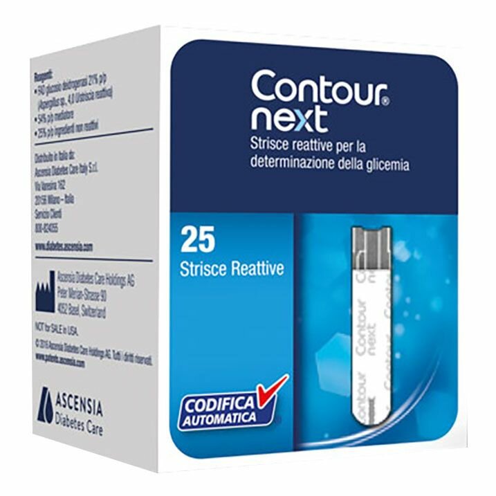 Contour next  25 strisce reattive per la determinazione della glicemia-3