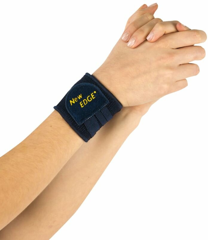 Pavis New Edge 032 Polsiera Elastica Regolabile Blu Taglia Baby (Small)-1