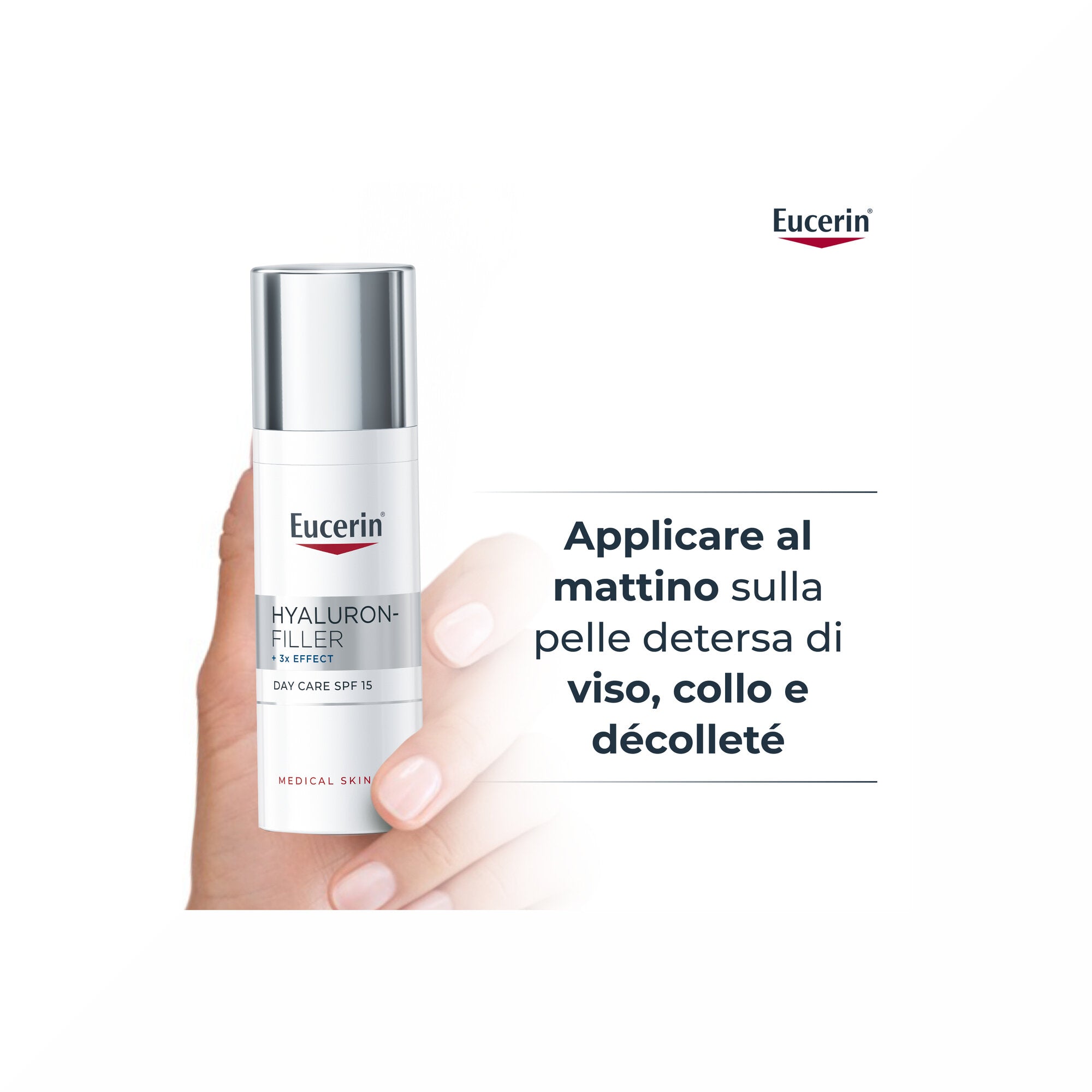 Eucerin Hyaluron-Filler Crema Viso Giorno SPF15 pelle normale e mista 50ml-8