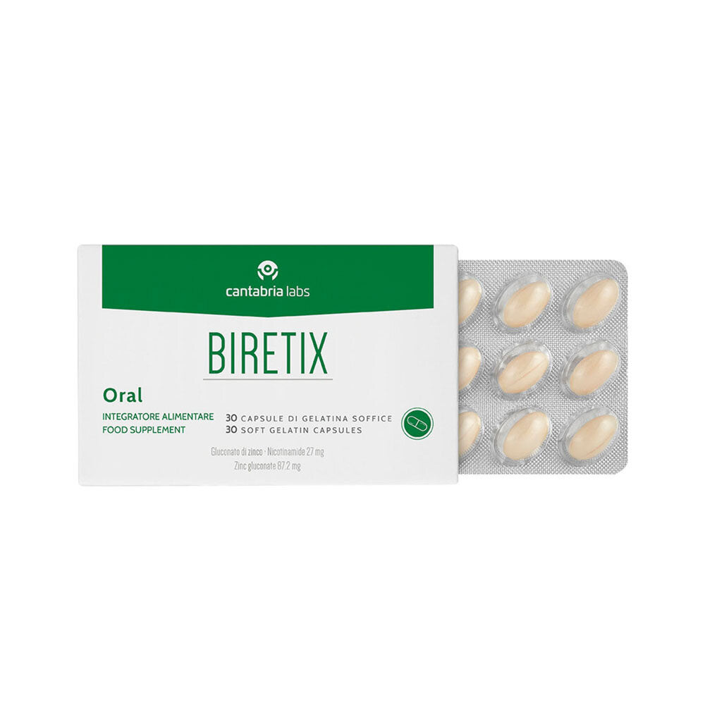 Biretix Oral utile per la salute della pelle 30 capsule-1
