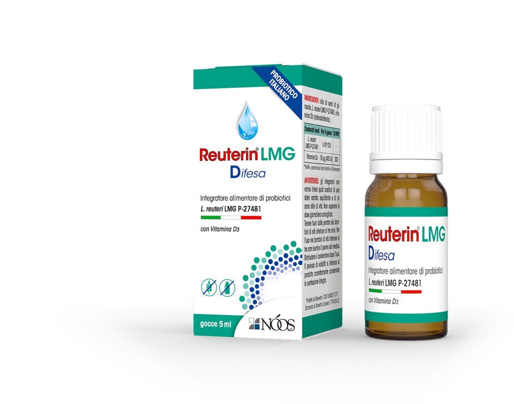 Reuterin D3 gocce equilibrio della flora batterica 5ml-1