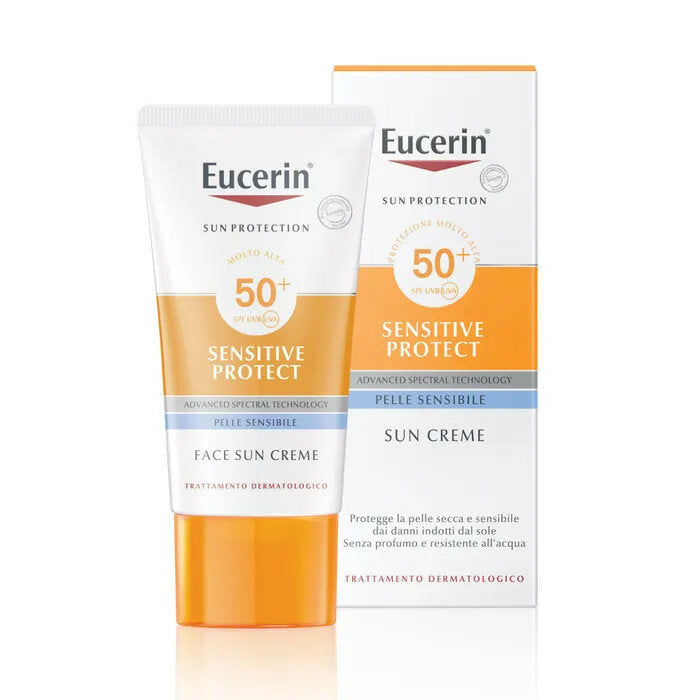 Eucerin Sun Creme SPF50+ crema viso pelle secca 50ml-8