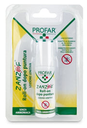 Zanzof Lozione Post Puntura Senza Ammoniaca Roll-on 20 ml Profar-0