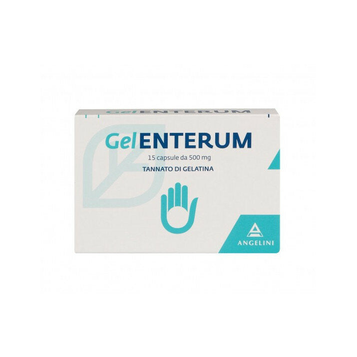GelEnterum 500mg funzionalità intestinali adulti 15 capsule-2