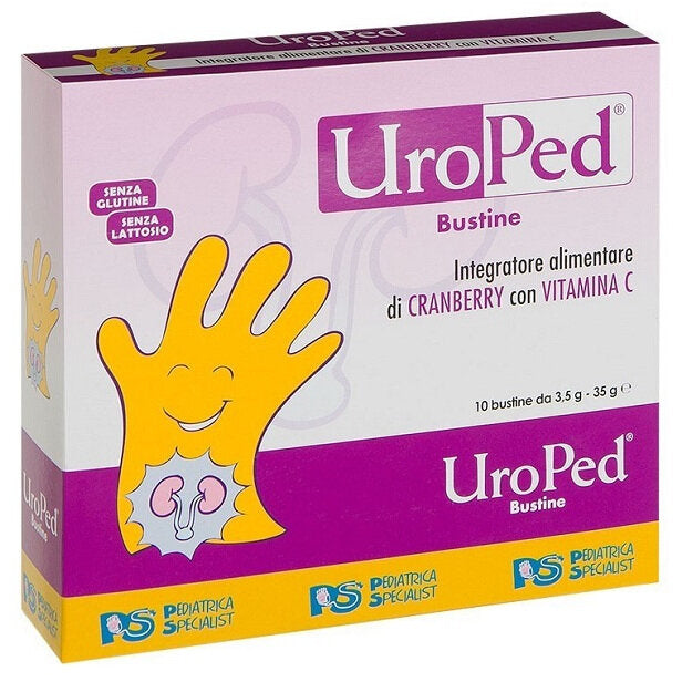 Pediatrica Uroped benessere delle vie urinarie 10 bustine-2