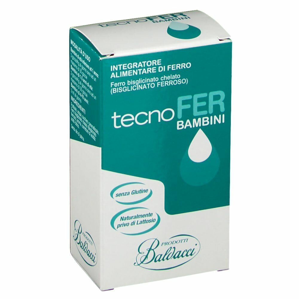 Tecnofer Bambini integratore alimentare di ferro 30ml-2