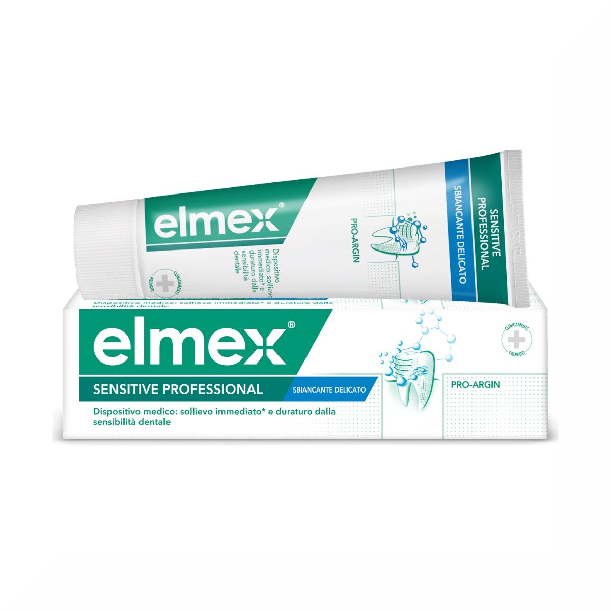 Elmex Dentifricio Sensitive Professional Whitening sollievo immediato dal dolore dei denti 75ml-7