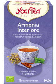 Yogi Tea Armonia Interiore infuso ayurvedico bio 17 bustine filtro