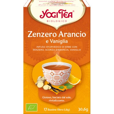 Yogi Tea Zenzero Arancia Vaniglia Infuso 17 Bustine-2