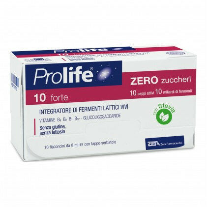 Prolife 10 miliardi Integratore Alimentare per l'Equilibrio Intestinale 10 flaconcini-2
