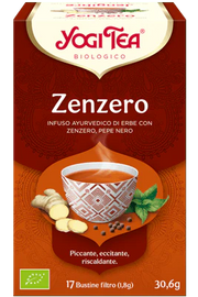 Yogi Tea Zenzero infuso ayurvedico bio 17 bustine filtro