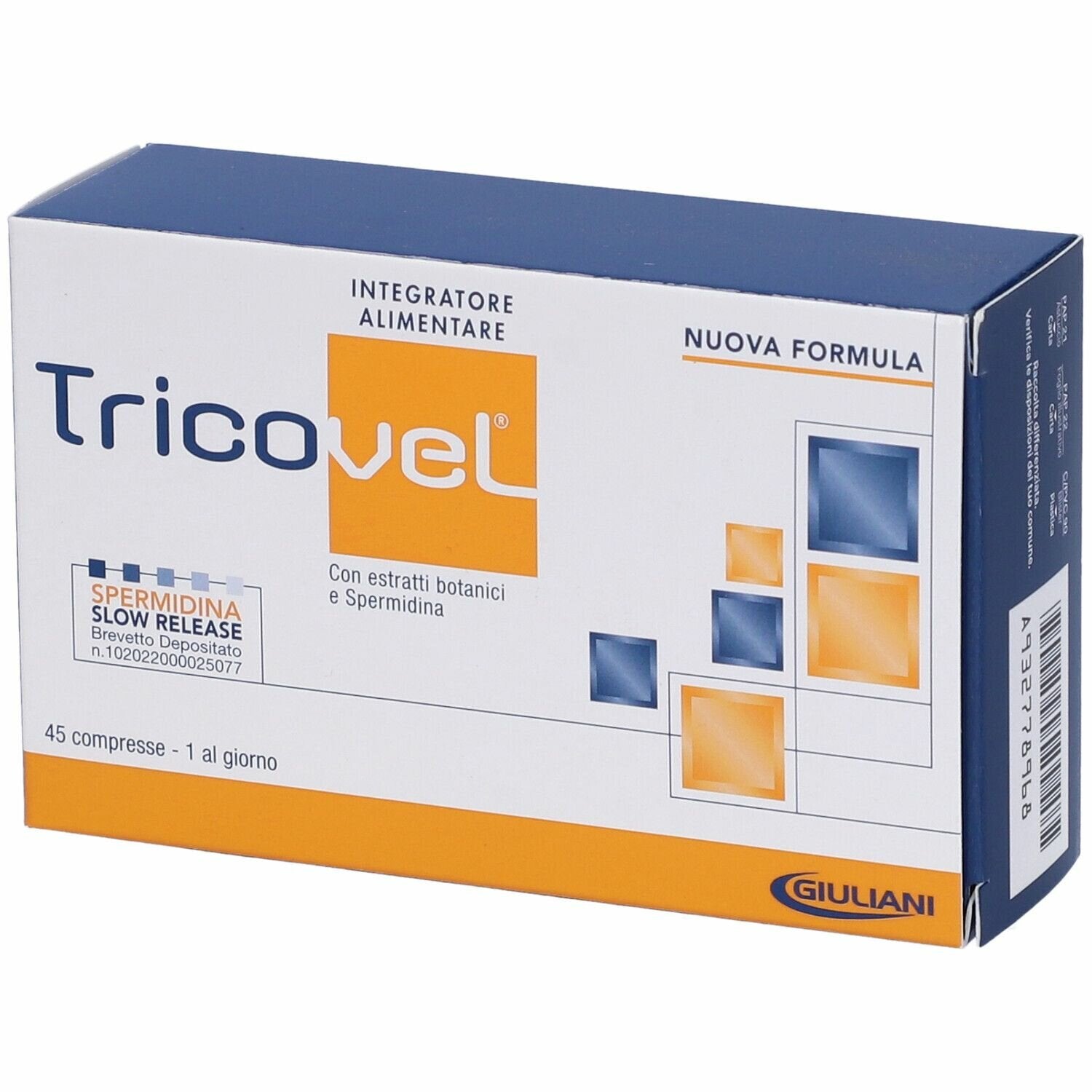 Tricovel integratore per capelli 45 compresse-3