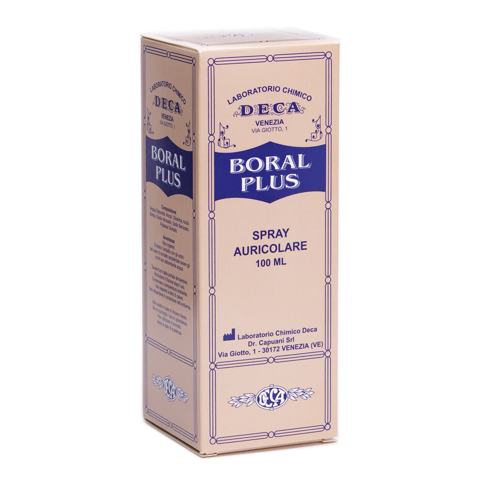 Boral Plus Spray per la pulizia dell'orecchio 100ml-2