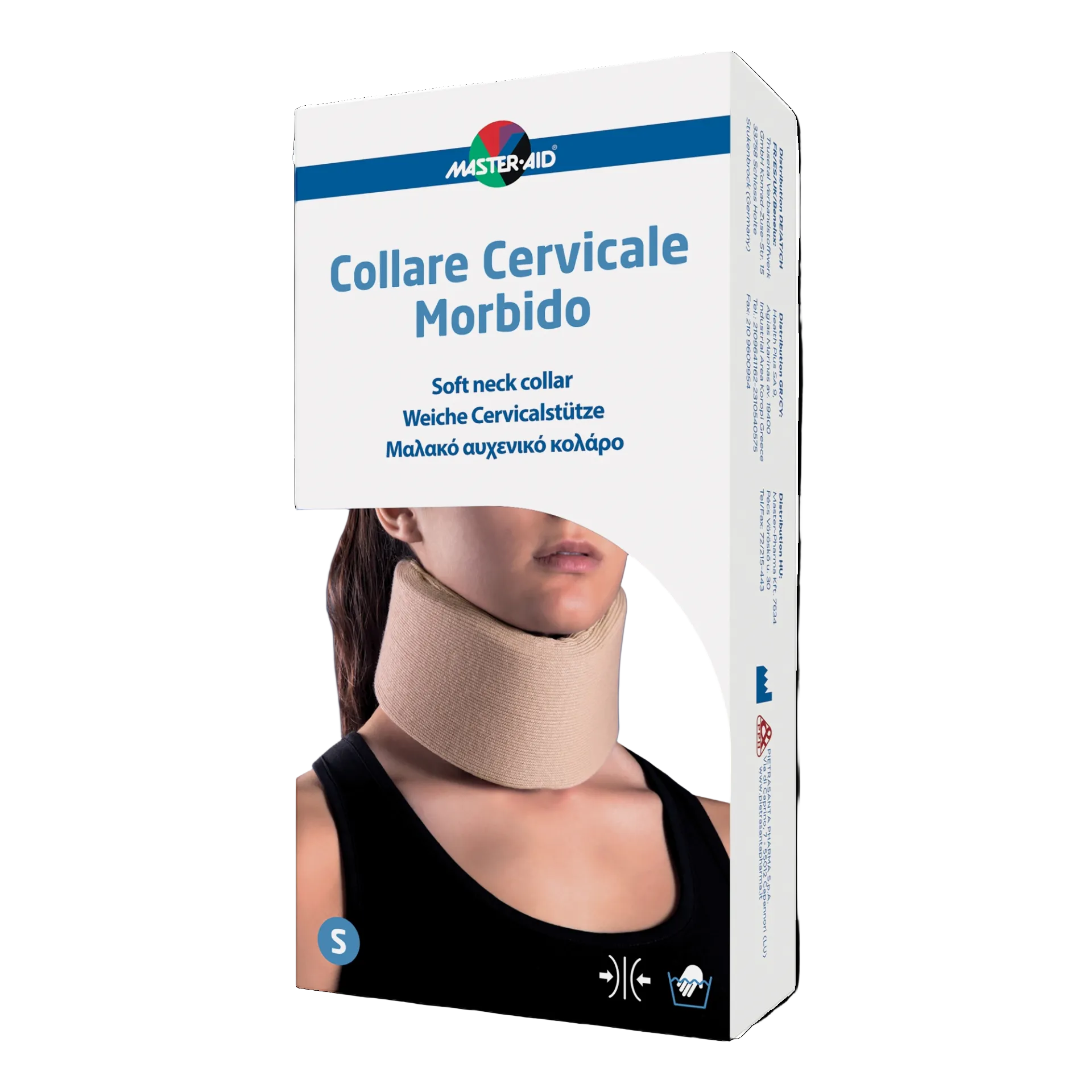 Master Aid Sport collare per cervicale morbido taglia M 1 pezzo