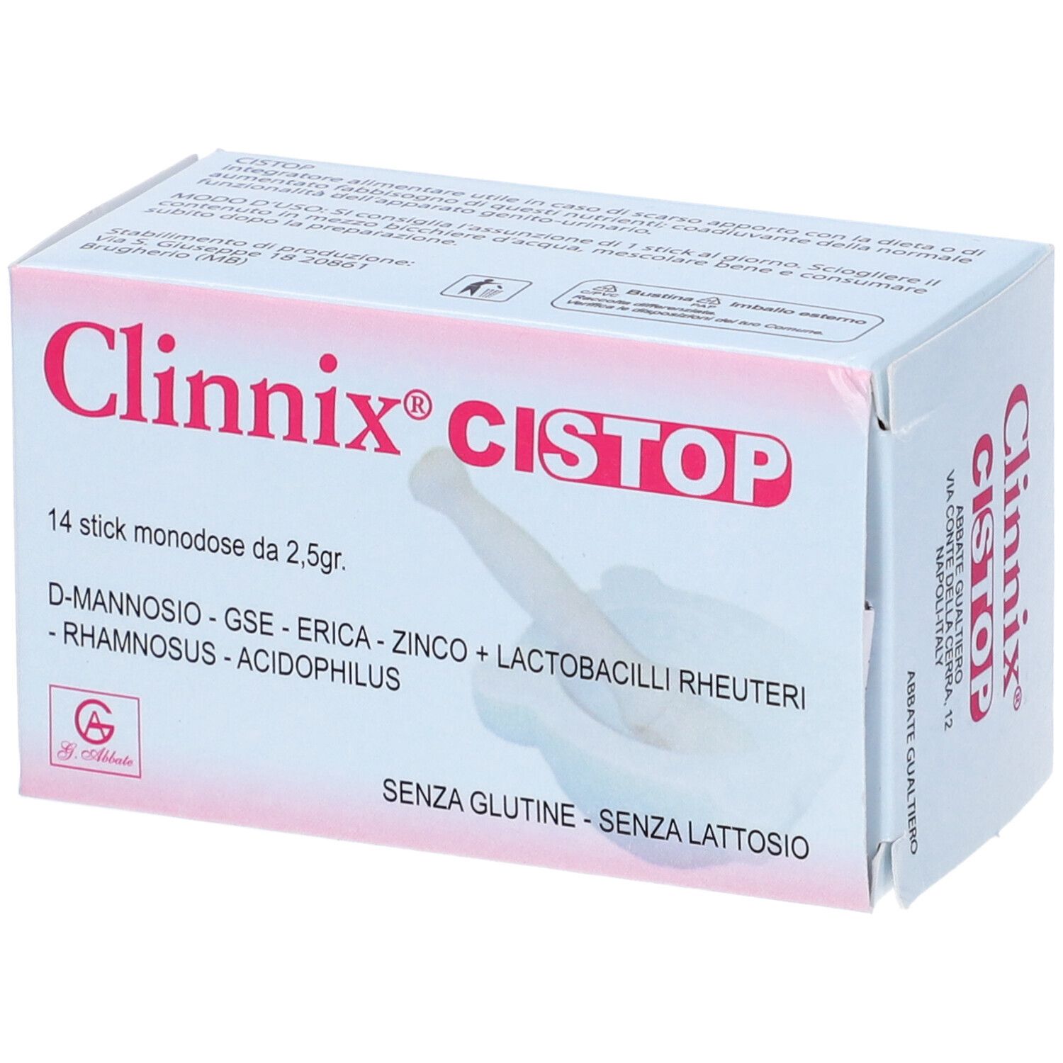Clinnix Cistop 14 Bustine Stick Pack Monodose