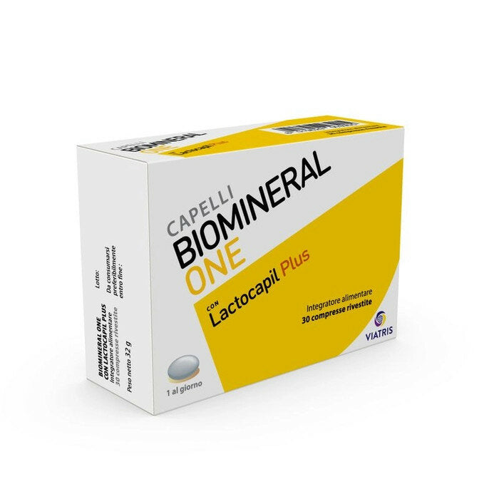 Biomineral One 30 compresse rivestite integratore per capelli-2