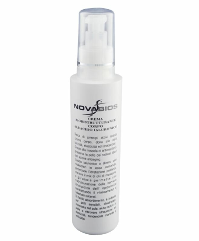Novabios Crema Bioristrutturante Corpo Acido Ialuronico 250ml-1