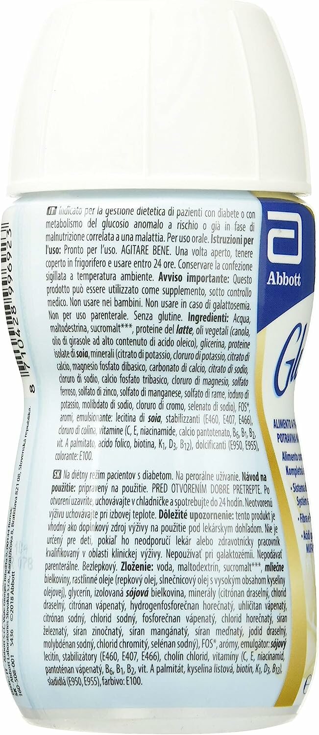 Glucerna SR alimento dietetico a fini medici speciali gusto vaniglia 220ml-3