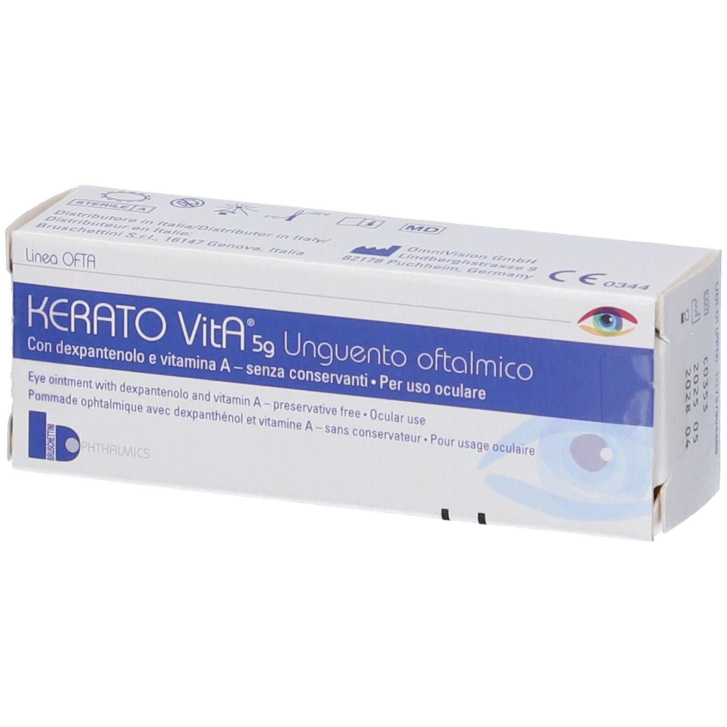 Kerato Vita Unguento Oftalmico 5g