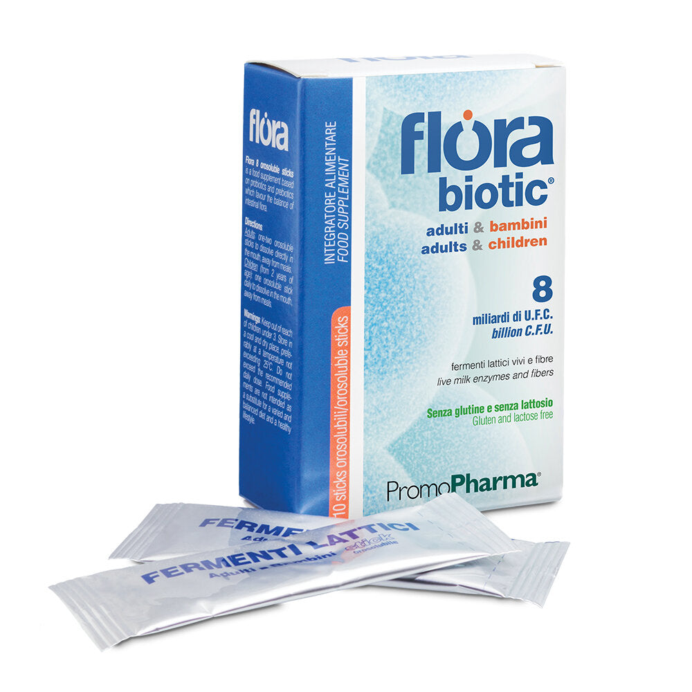 Flora 8 10 Stick Orosolubili Adulti E Bambini-2