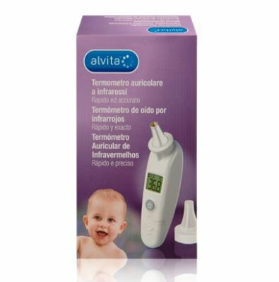 ALVITA TERMOMETRO AURIC IR-1