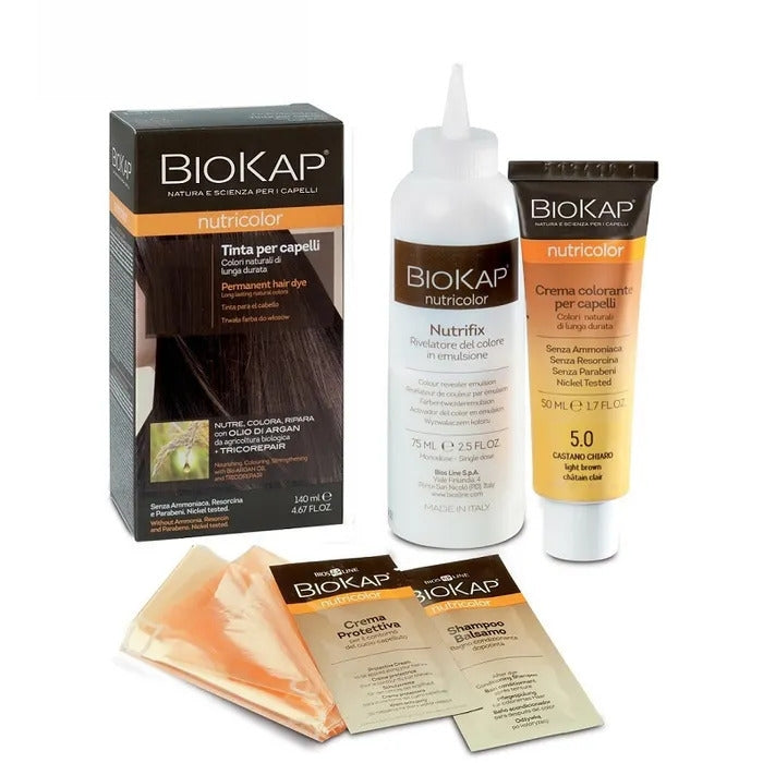 Biokap Nutricolor 8.0 tinta per capelli colore Biondo Chiaro 140ml-3