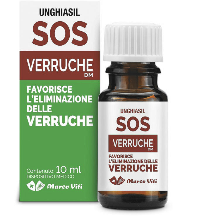 Unghiasil Sos Verruche Flacone Con Pennellino 10ml-2