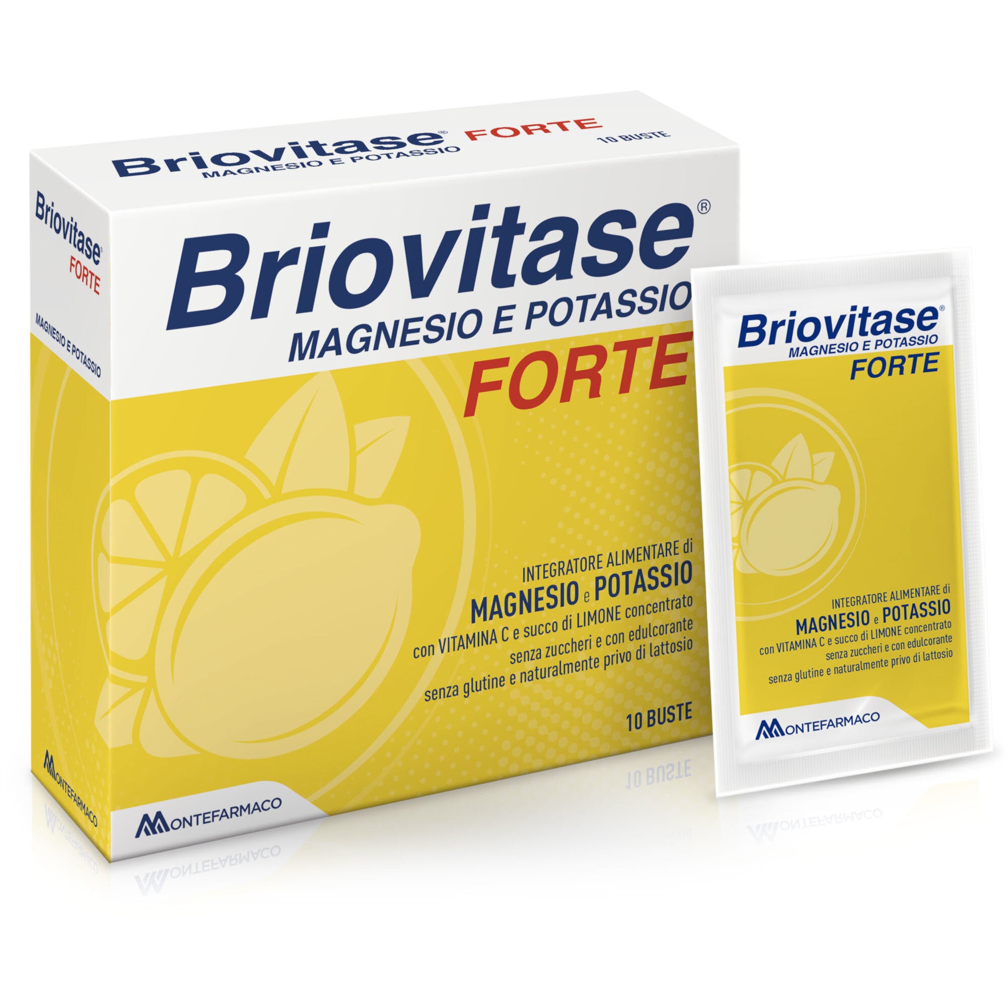 Briovitase Forte integratore di magnesio e potassio 10 Bustine-1