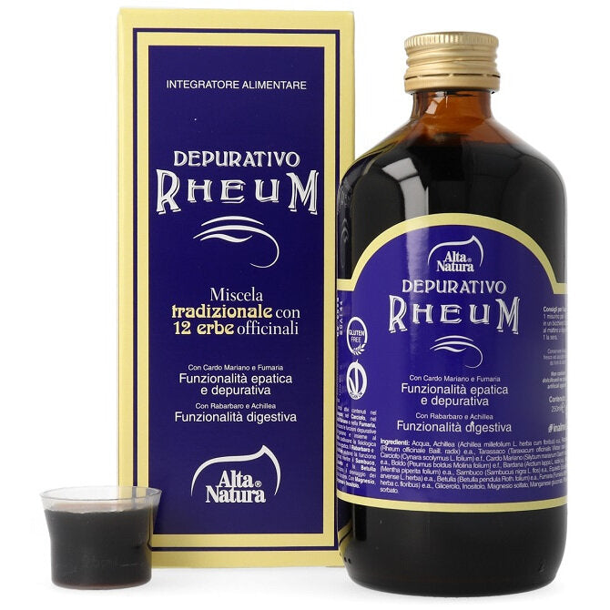 Alta Natura Depurativo Rheum benessere del fegato 250 ml-2