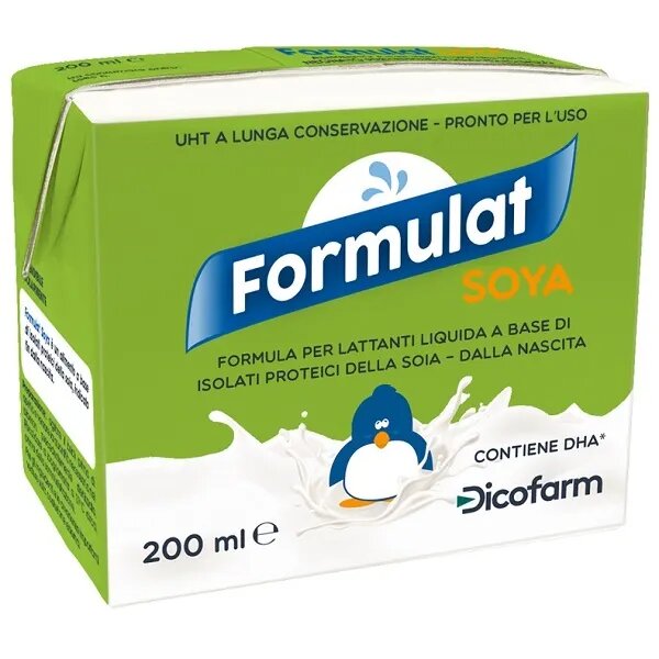 Formulat Soya Liquido 3 Brik dalla nascita 200ml-2