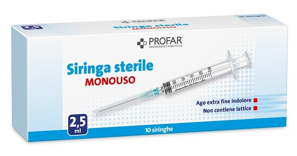 Siringa Monouso 2,5ml Profar-0