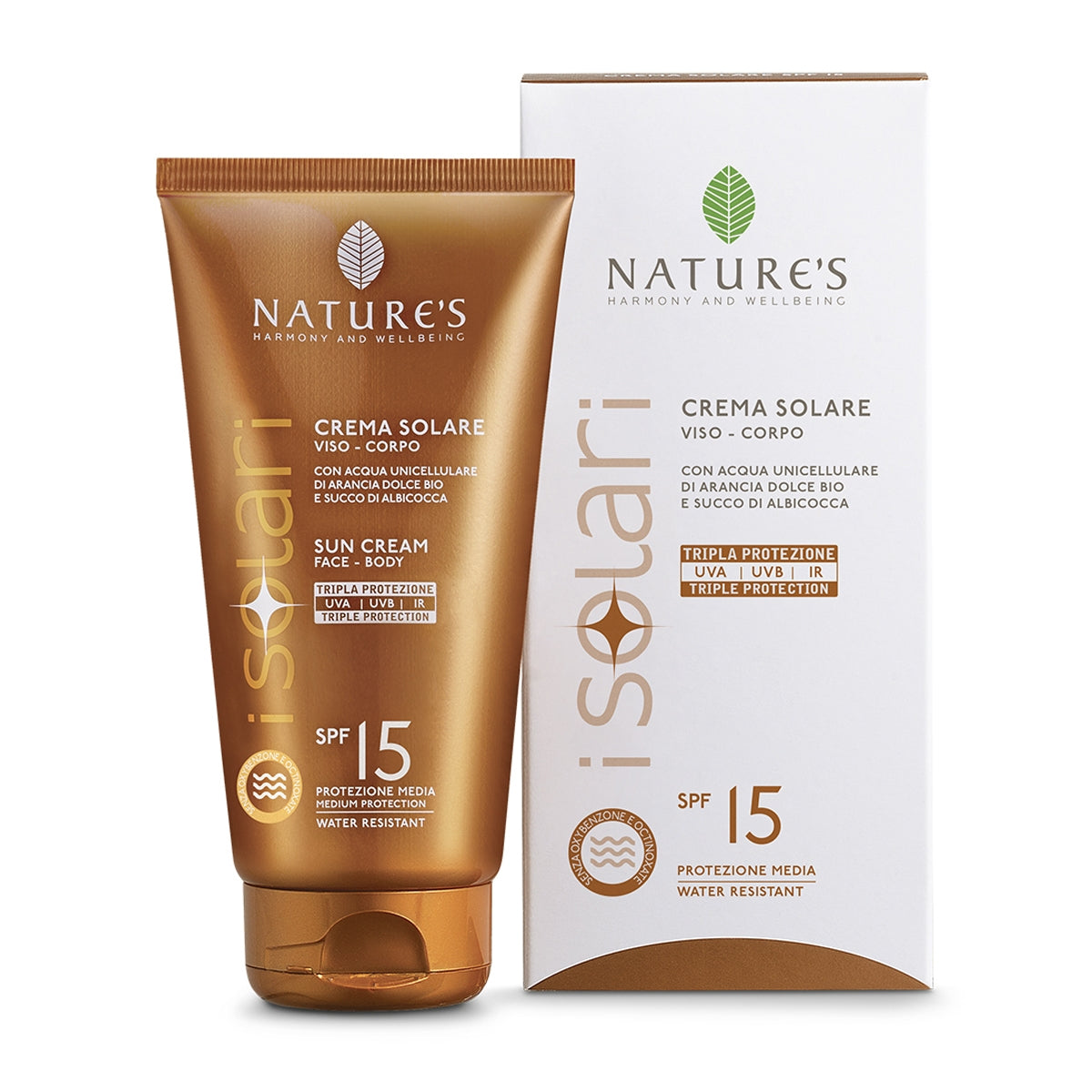 Nature's Crema Solare Viso/Corpo SPF15 150ml-3