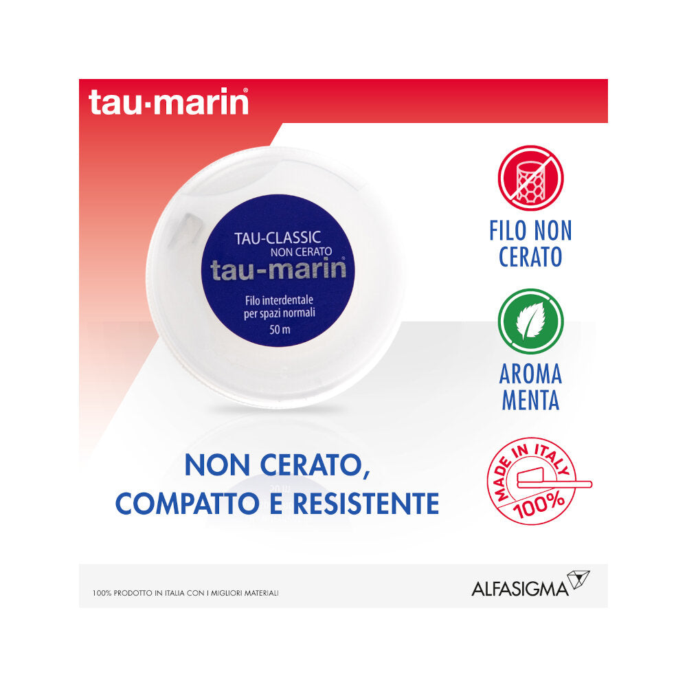 Tau-marin Filo interdentale tau-classic non cerato 50m-4