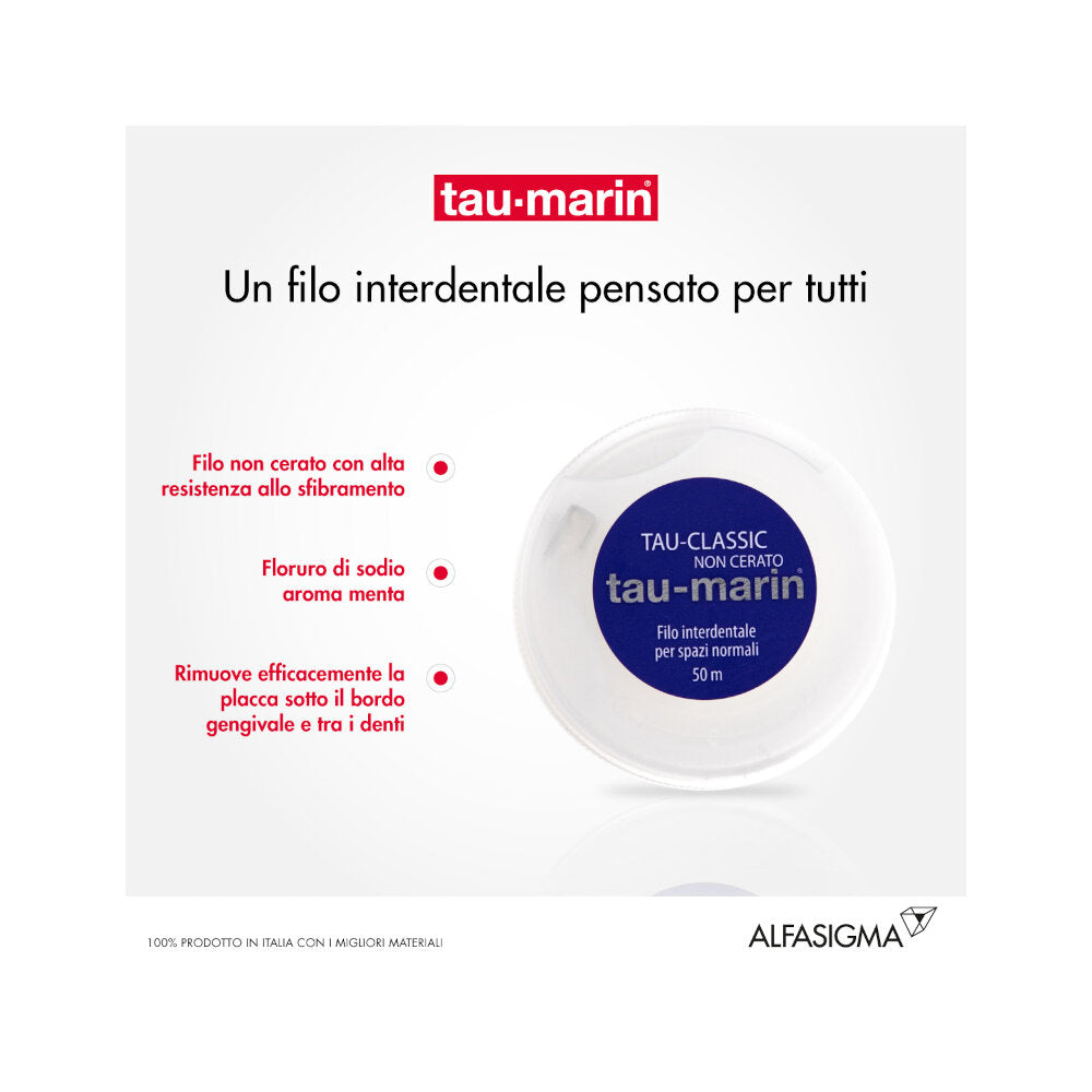 Tau-marin Filo interdentale tau-classic non cerato 50m-5