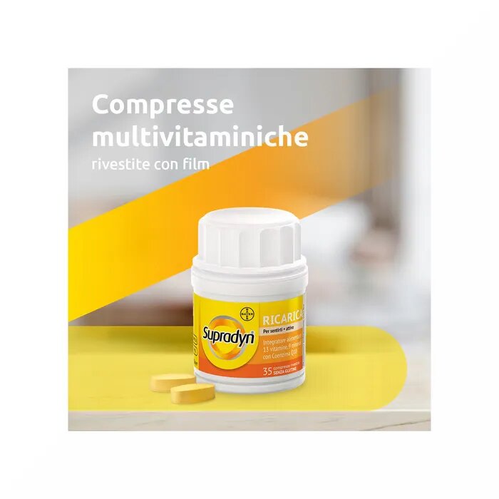 Supradyn Ricarica Integratore Vitamine e Sali Minerali 35 compresse rivestite-4