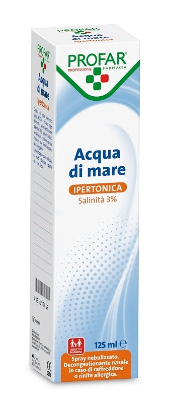 Acqua di Mare Spray Ipertonica 3% Profar 125 ml-0