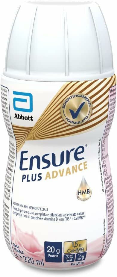 Ensure Plus Advance Drink Fragola 200mlx4 pezzi-5