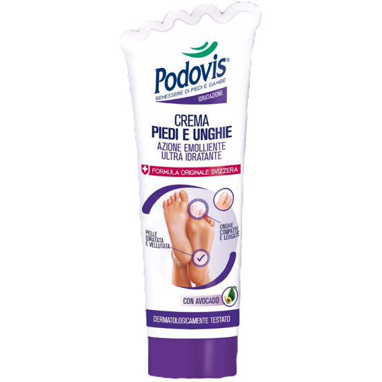 Podovis Crema Piedi e Unghie azione emolliente ultra idratante 100ml-2
