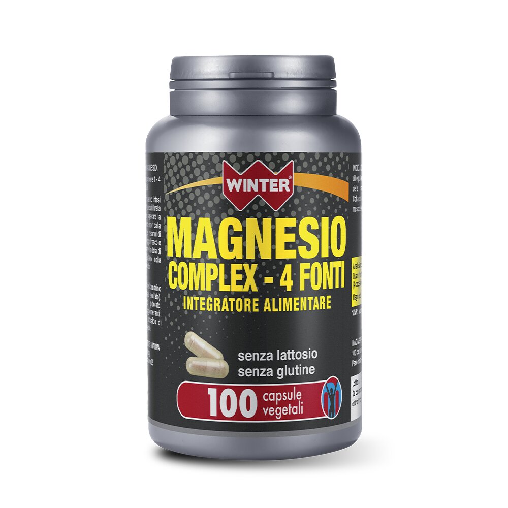 Winter Magnesio Complex 4 Fonti 100 Capsule Vegetali-2
