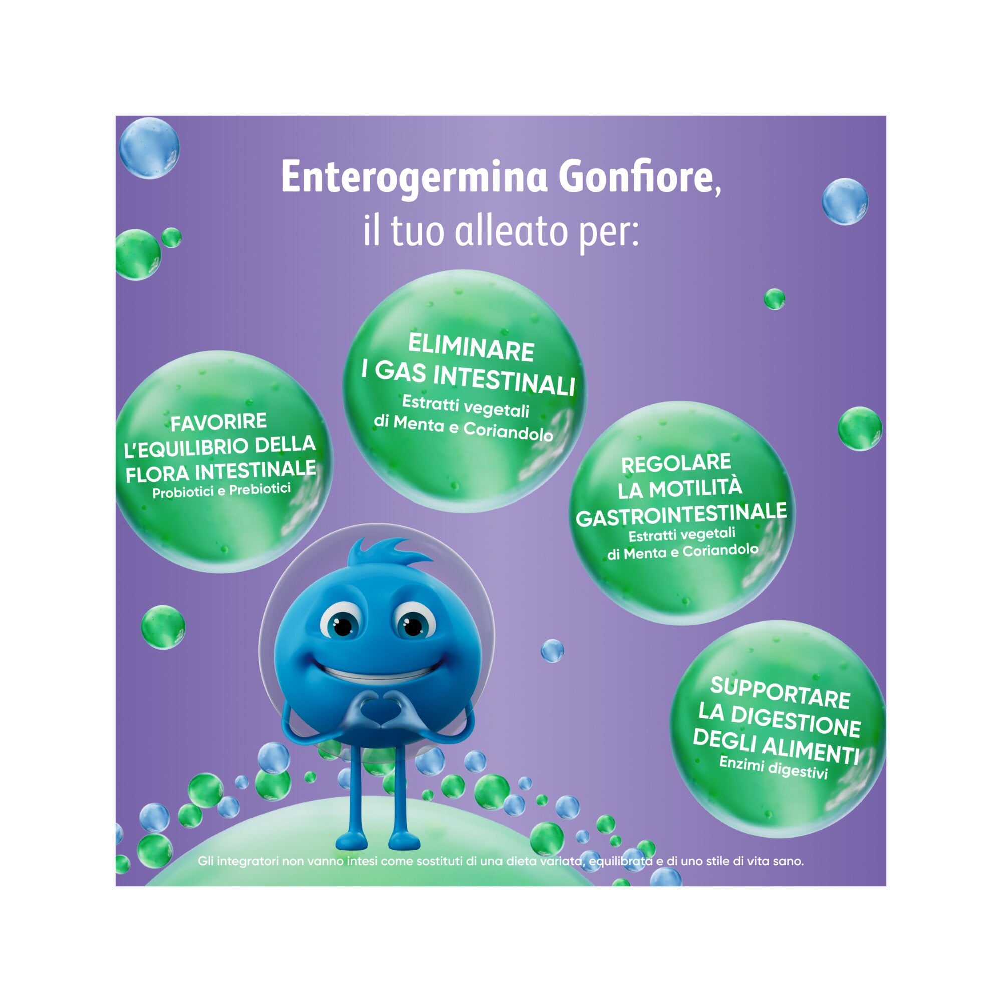 Enterogermina Gonfiore Probiotici Enzimi Digestivi Fermenti Lattici Adulti Contro Gonfiore Addominale 20 Bustine-2