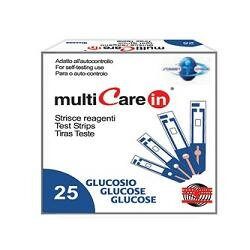 Multicare In Glucosio Strisce Misurazione Glicemia 25 Pezzi-2