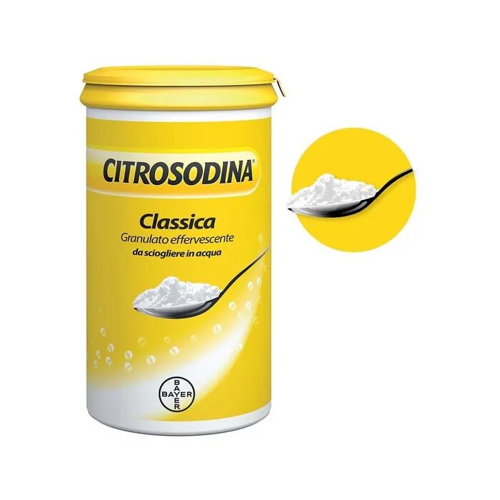 Citrosodina Granulato Effervescente Digestivo con Bicarbonato di Sodio gusto Limone 150 gr-10