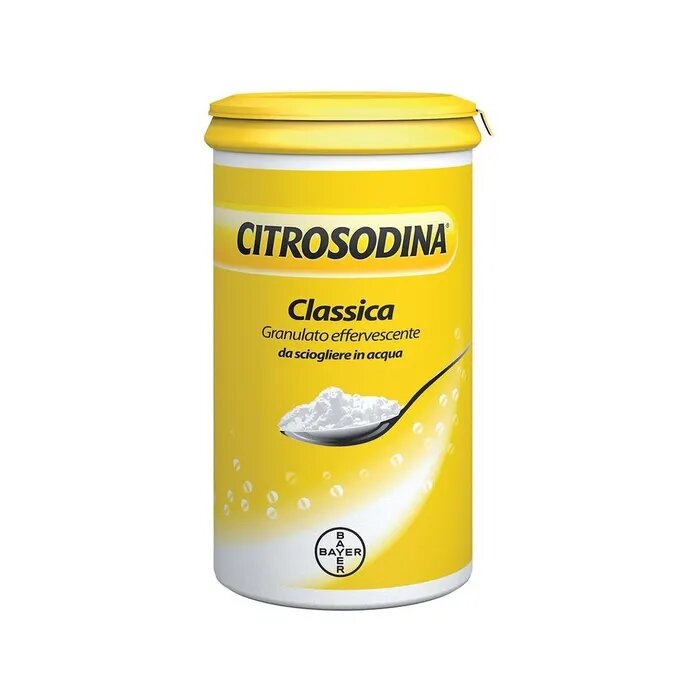 Citrosodina Granulato Effervescente Digestivo con Bicarbonato di Sodio gusto Limone 150 gr-16