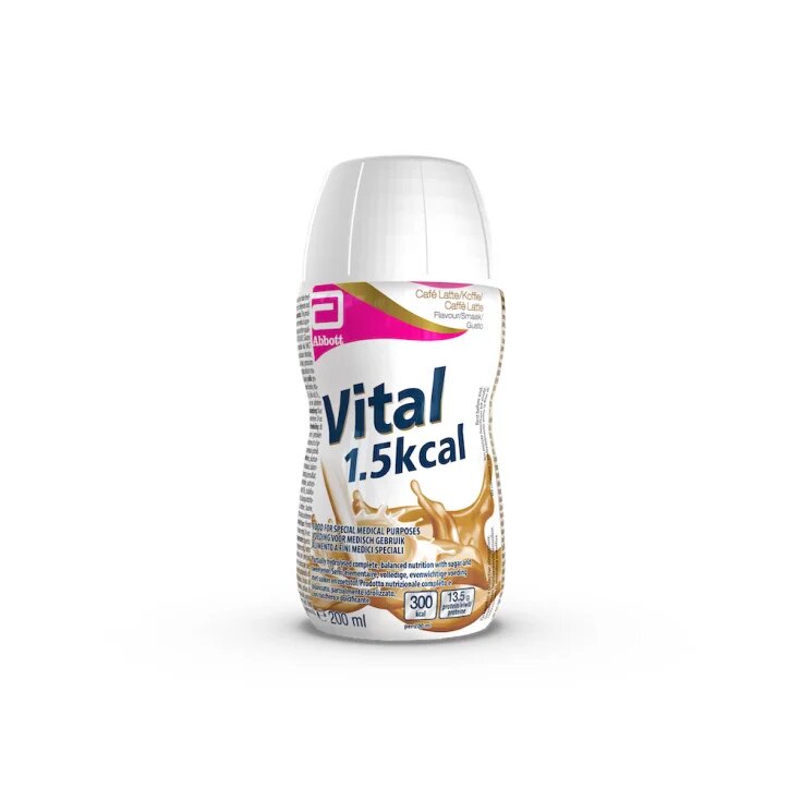Abbott Vital 1.5 kcal Gusto Caffè Latte 200ml-1