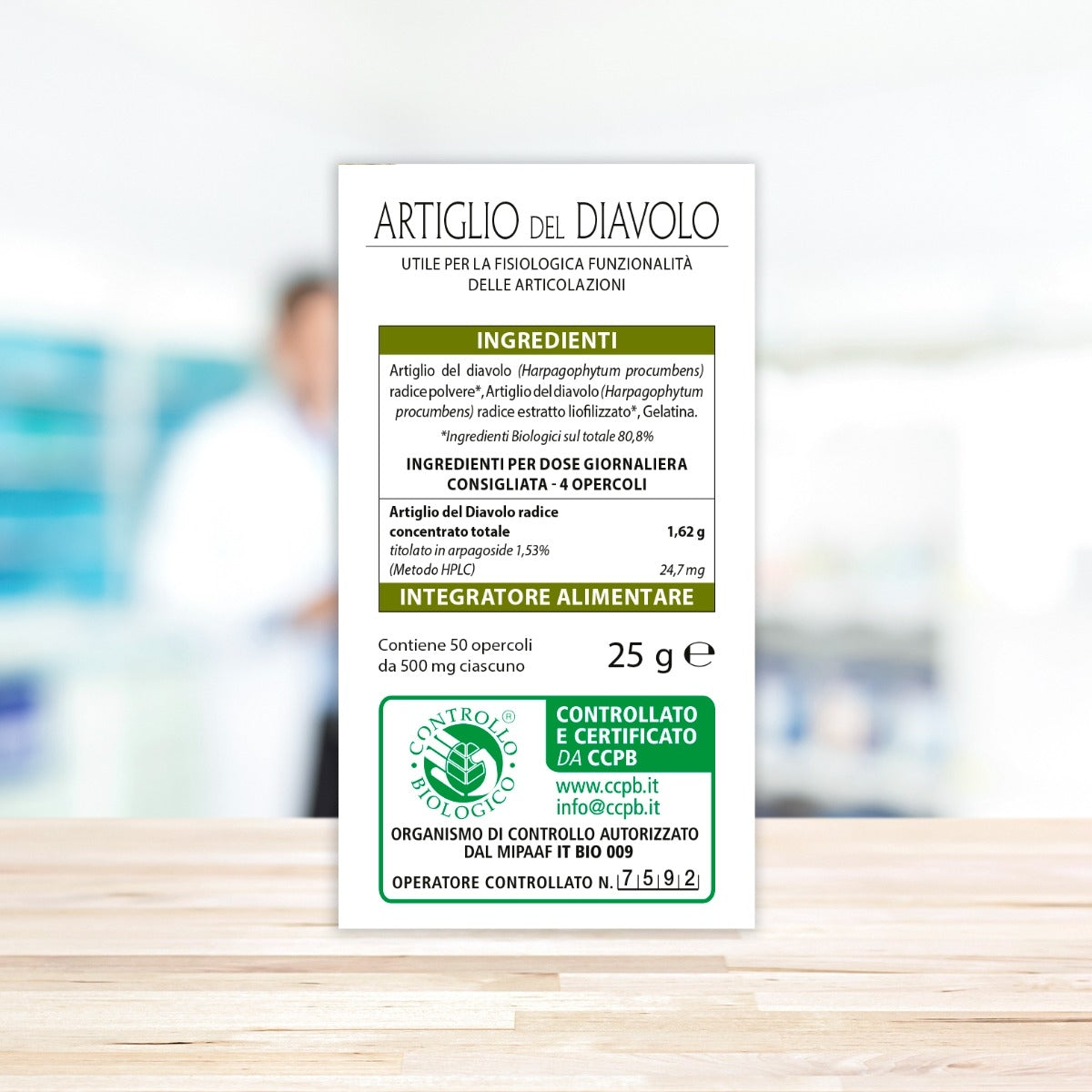 Artiglio del diavolo Concentrato Totale 50 Opercoli-5