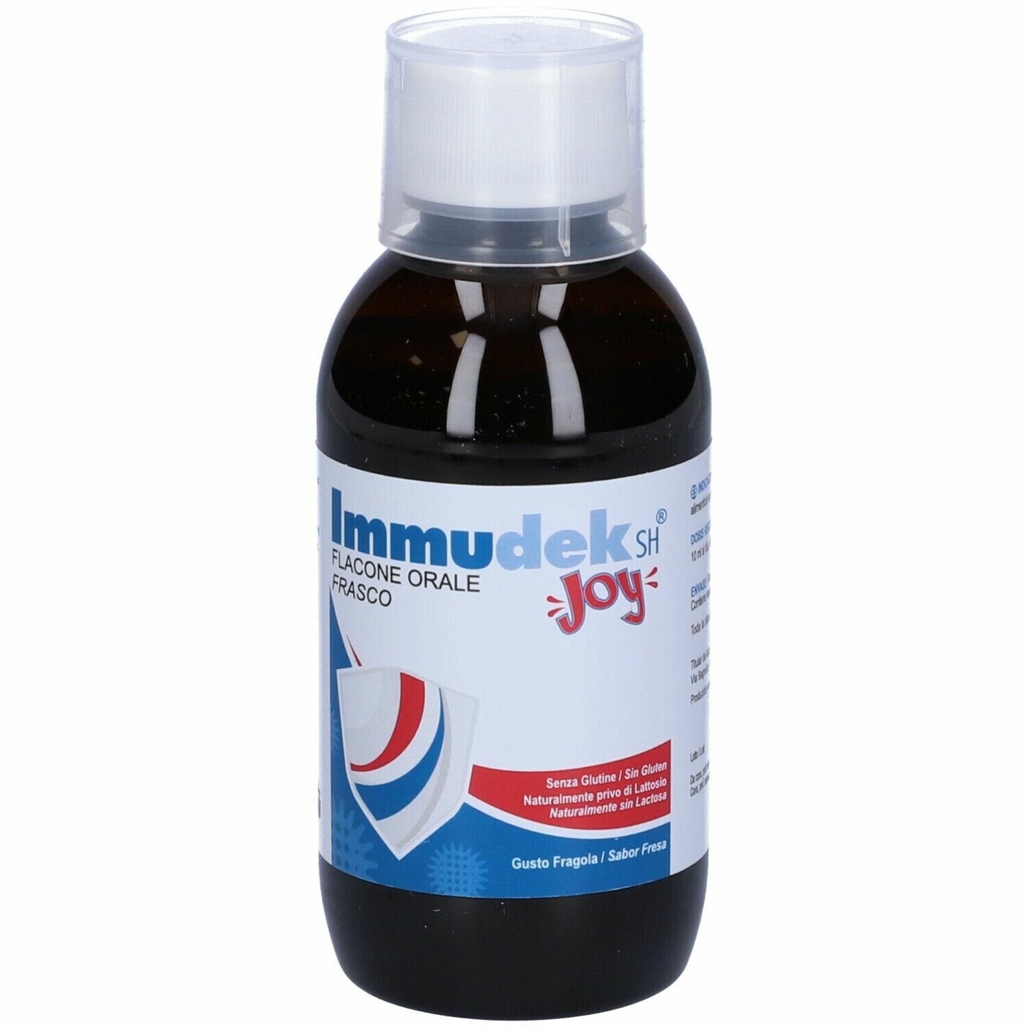 Immudek Sh Joy sciroppo flacone orale 200 ml gusto fragola-2