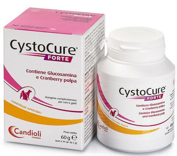 Candioli CystoCure Forte Compresse Appetibili  Indicato Nelle Infezioni Delle Vie Urinarie 30 Compre-2