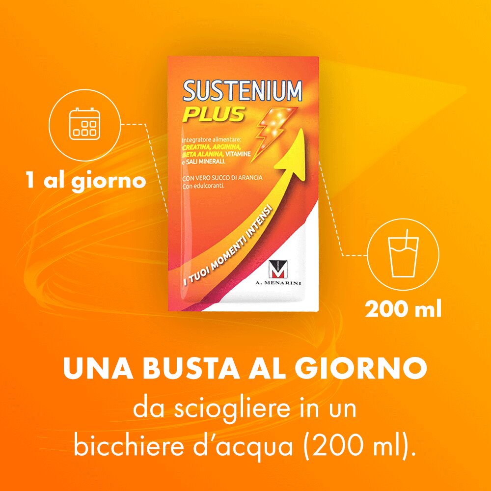 Sustenium Plus Intensive Formula energia e vitalità 22 bustine-9